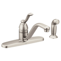 Moen One-Handle Kitchen Faucet Spot Resist Stainless 7051SRS